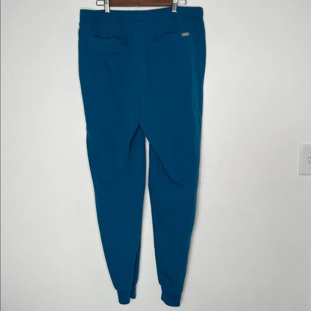 FIGS Tansen Jogger Scrub Pants Royal Blue XL Tall Men's Medical Uniform